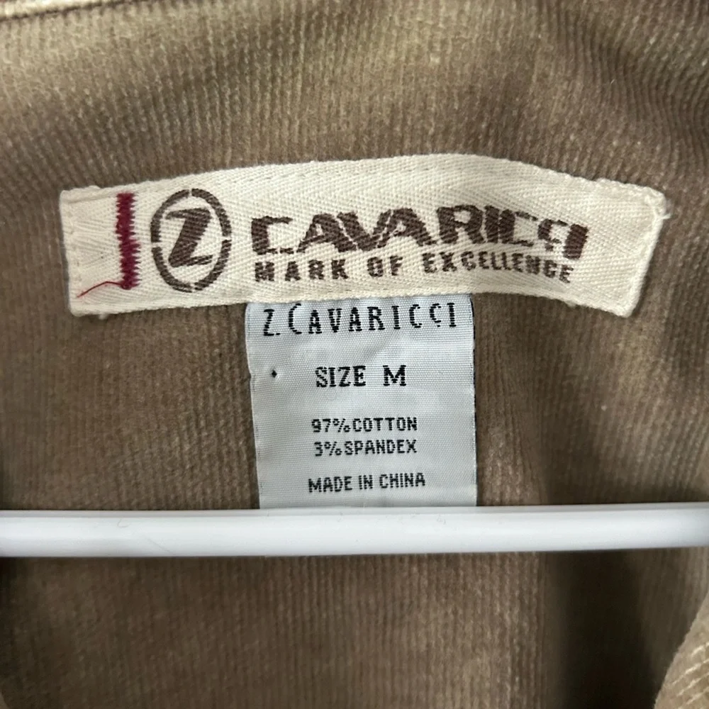 Z. Cavaricci Y2K Vintage 90s Tan Women's Blazer‎ Jacket